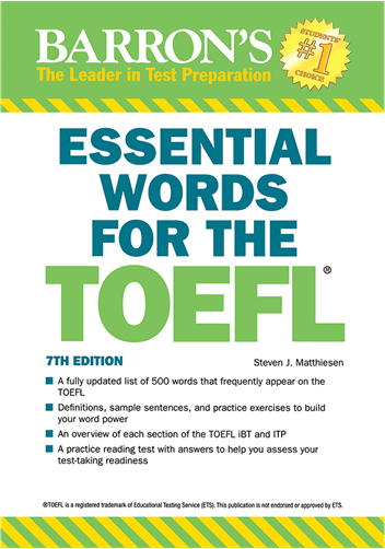 عکس Essential Words for TOEFL 7th Edition+CD