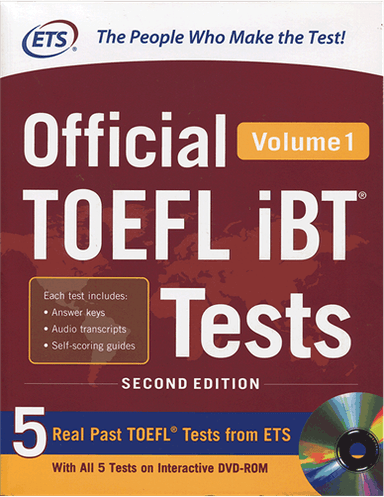 عکس Official TOEFL iBT Tests Volume 1 second edition