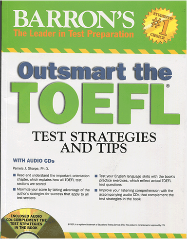 عکس Outsmart the TOEFL Barrons Test Strategies and Tips