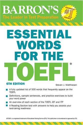 عکس Essential Words for the TOEFL Sixth Edition