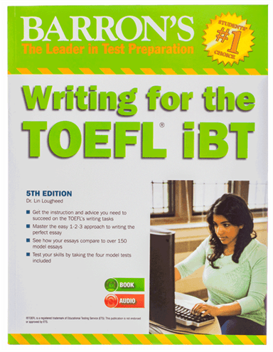 عکس Barrons Writing for the TOEFL iBT fifth edition