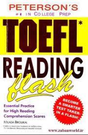 عکس Petersons Toefl Reading Flash