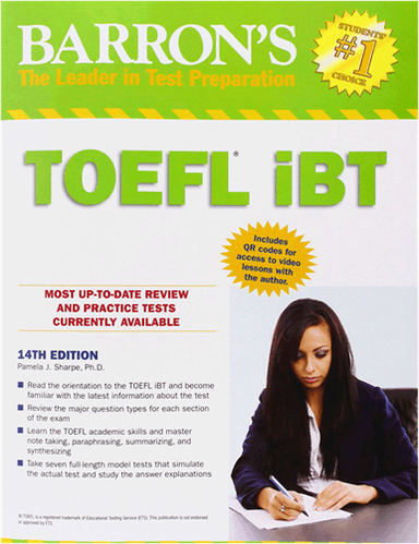 عکس Barrons TOEFL iBT, 14th Edition