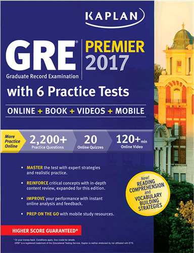 عکس Kaplan GRE Premier 2017