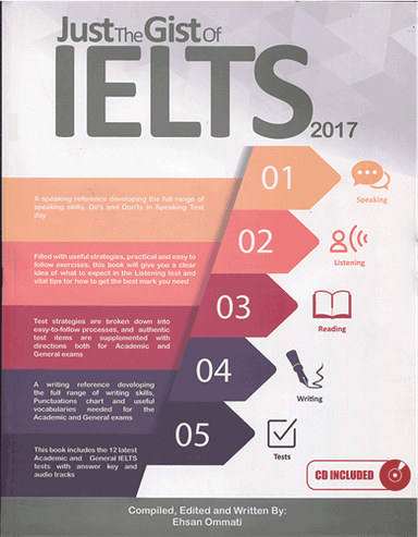 عکس Just The Gist Of IELTS 2017+CD