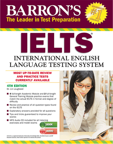 عکس Barrons IELTS 4th+CD