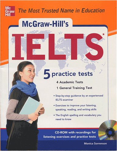 عکس McGraw-Hill 5 IELTS Practice Tests