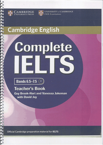 عکس Cambridge English Complete IELTS teachers book C1