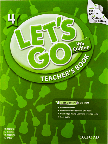 عکس Lets Go 4 Teachers Book 4th
