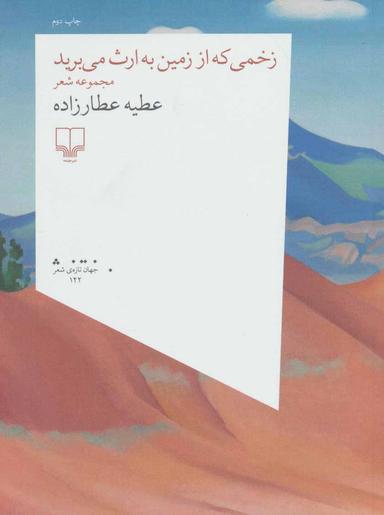 عکس زخمی که از زمین به ارث می‌برید مجموعه شعر