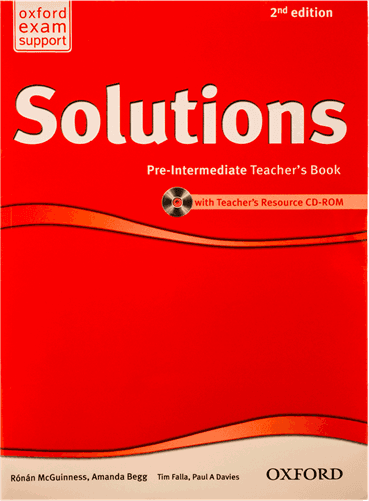 عکس Solutions Pre-Intermediate Teachers Book 2nd