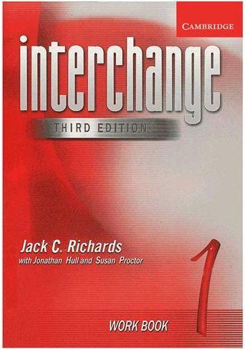 عکس Interchange 1 Work Book 3rd