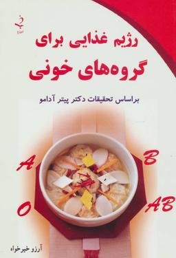 عکس رژیم غذایی برای گروه‌های خونی