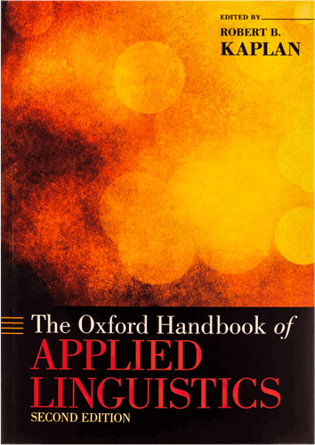 عکس The Oxford Handbook of Applied Linguistics 2nd Edition