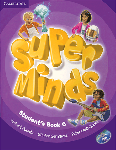 عکس Super Minds 6 SB+WB+CD+DVD