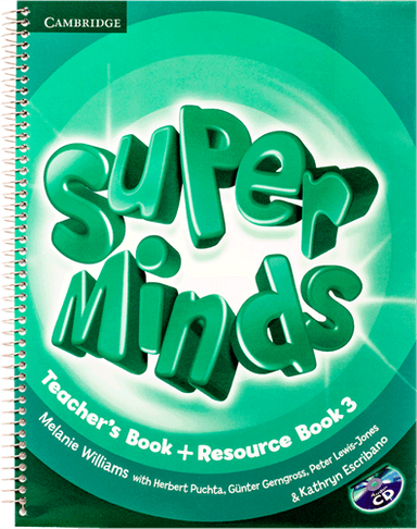 عکس Super Minds 3 Teachers Book+CD