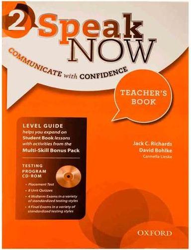 عکس Speak Now 2 Teachers book