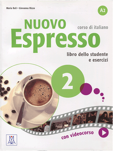 عکس Nuovo EspressoItalian Edition Libro Studente A2+DVD