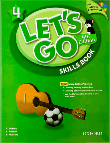 عکس Lets Go 4 Skills Book 4th Edition