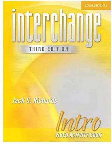 عکس Interchange 3rd Intro Video Activity Book
