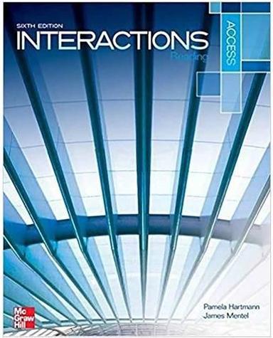 عکس Interactions Access Reading 6th