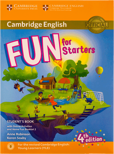عکس Fun for Starters Students Book 4th+Home Fun Booklet 2+CD