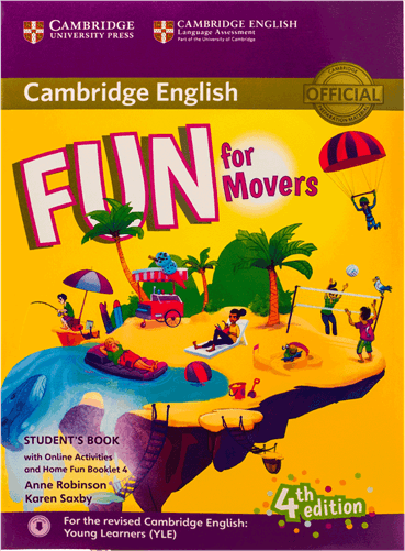 عکس Fun for Movers Students Book 4th+ Home Fun Booklet 4+CD