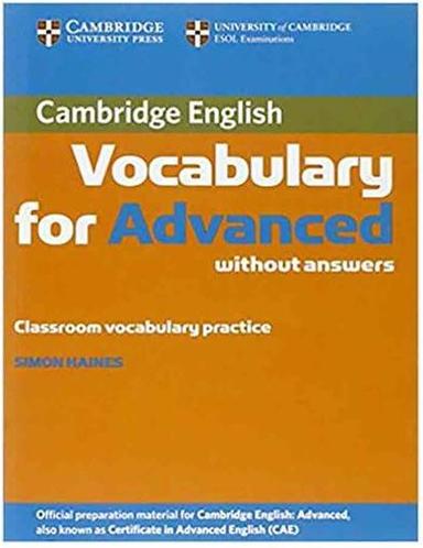عکس Cambridge Vocabulary for AdvancedSimon Hains+CD