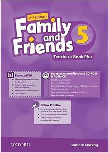 عکس American Family and Friends 2nd 5 Teachers book+CD