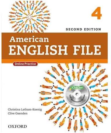 عکس American English File 2nd 4 SB+WB+CD