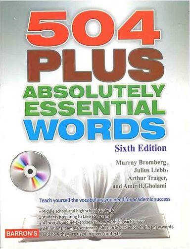 عکس 504Plus Absolutely Essential Words 6th+CD