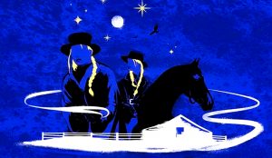در کتاب «بخشنده‌ی ستارگان» جوجو مویز،  قهرمانان کتابدارانی سوار بر اسب هستند